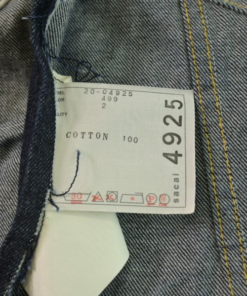 sacai แจ็คเก็ตยีนส์