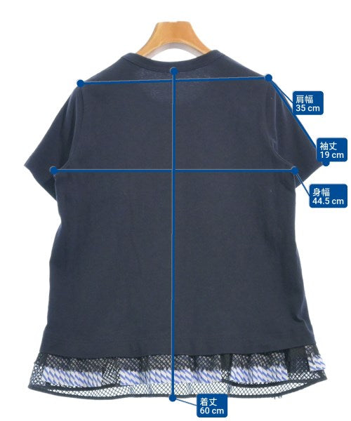 sacai เสื้อยืด/เสื้อท็อปส์