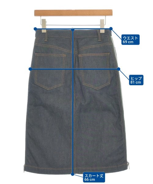sacai กระโปรงยาวถึงเข่า