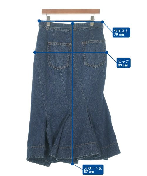 sacai กระโปรงยาวถึงเข่า