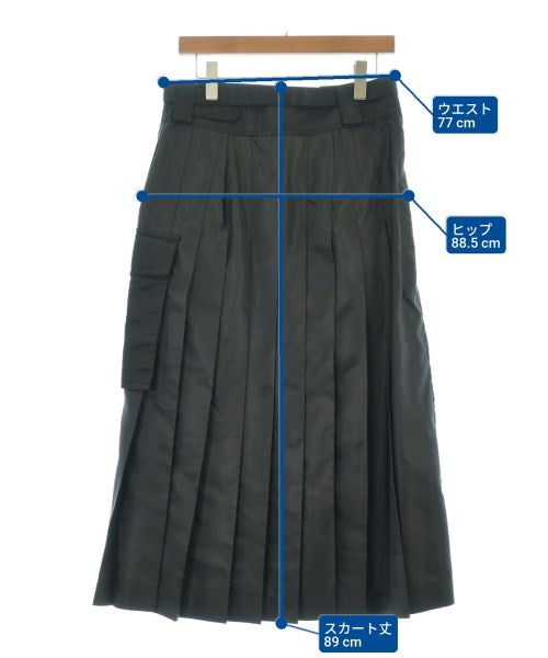 sacai กระโปรงยาวถึงเข่า