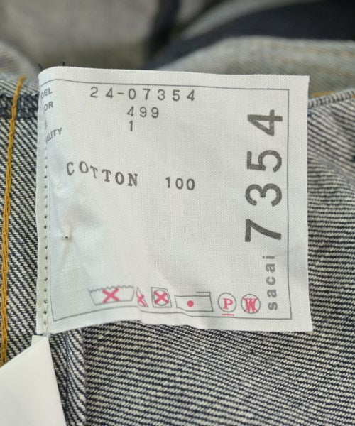 sacai แจ็คเก็ตยีนส์