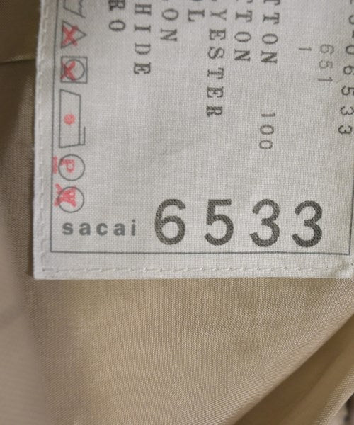 sacai แจ็คเก็ตลำลอง