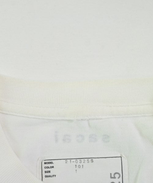 sacai เสื้อยืด/เสื้อท็อปส์