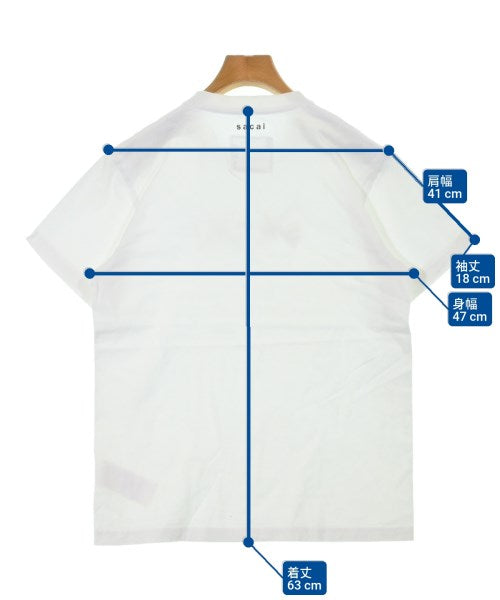 sacai เสื้อยืด/เสื้อท็อปส์