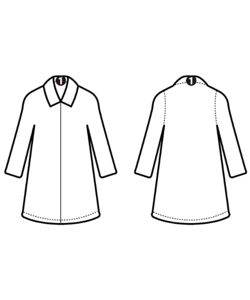 sacai เสื้อกันฝน