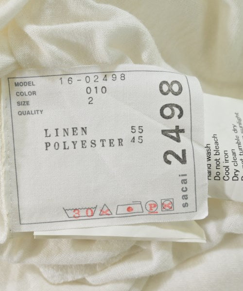 sacai เสื้อยืด/เสื้อท็อปส์