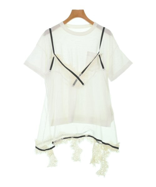 sacai เสื้อยืด/เสื้อท็อปส์