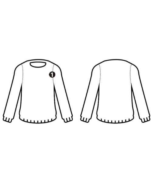 sacai เสื้อกันหนาว