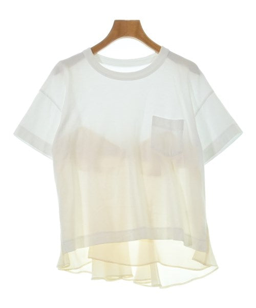 sacai เสื้อยืด/เสื้อท็อปส์
