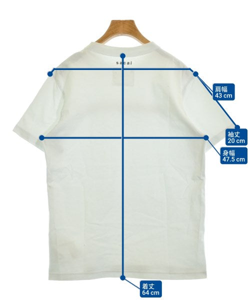 sacai เสื้อยืด/เสื้อท็อปส์