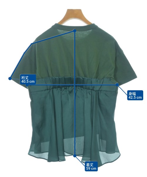 sacai เสื้อยืด/เสื้อท็อปส์