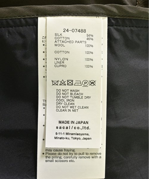 sacai เสื้อโค้ท อื่น