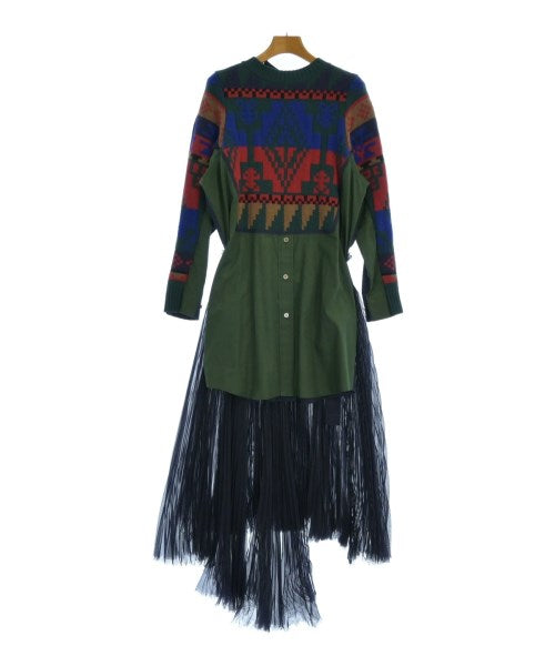 sacai เดรสที่เป็นเสื้อเชิ้ตตัวยาว