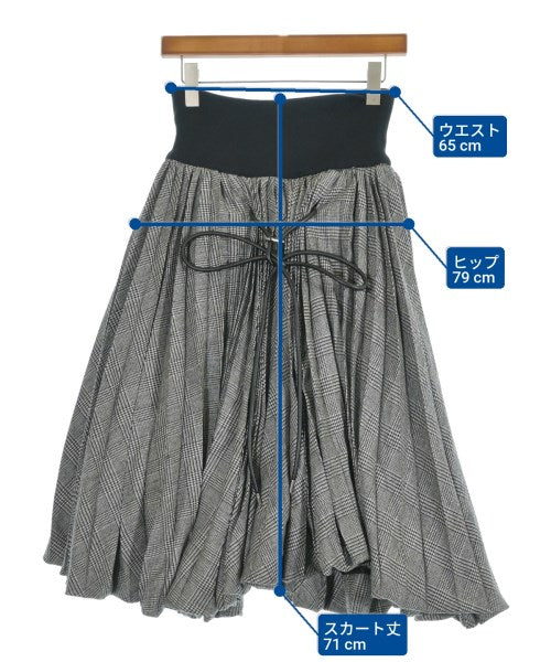 sacai กระโปรงยาวถึงเข่า