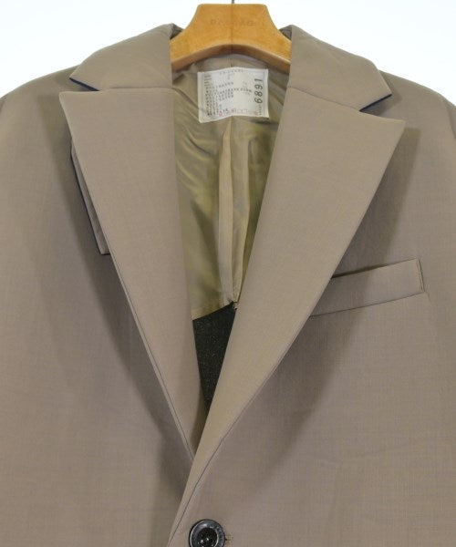 sacai เสื้อโค้ทเชสเตอร์ฟิลด์