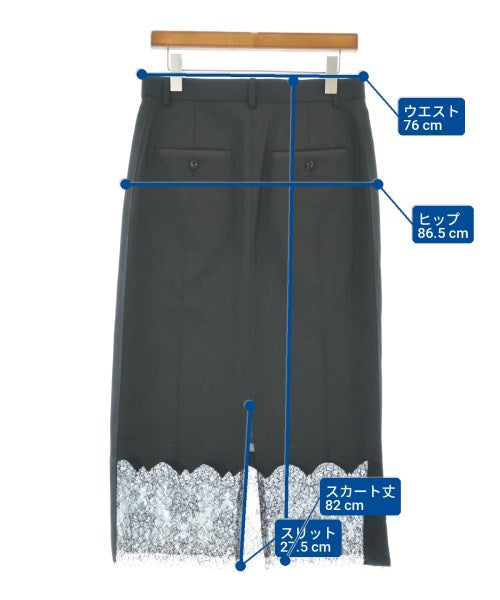 sacai กระโปรงยาว/แม็กซี่ยาว