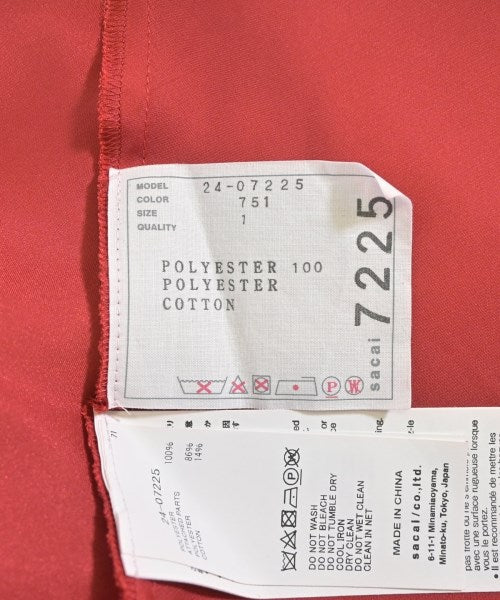 sacai เสื้อสตรี