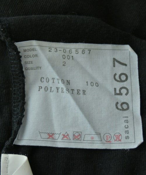 sacai เสื้อยืด/เสื้อท็อปส์