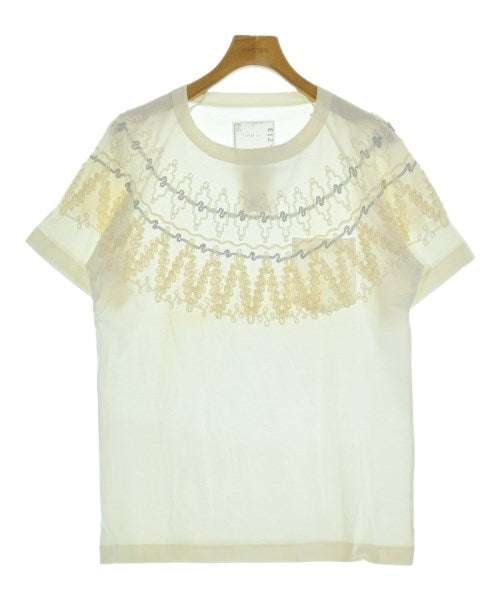 sacai เสื้อยืด/เสื้อท็อปส์