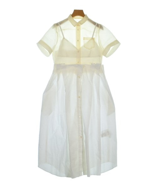 sacai เดรสที่เป็นเสื้อเชิ้ตตัวยาว