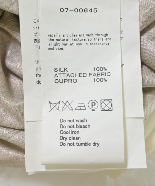 sacai ชุดเดรส