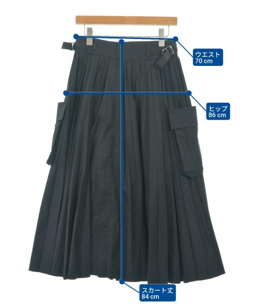 sacai กระโปรงยาว/แม็กซี่ยาว
