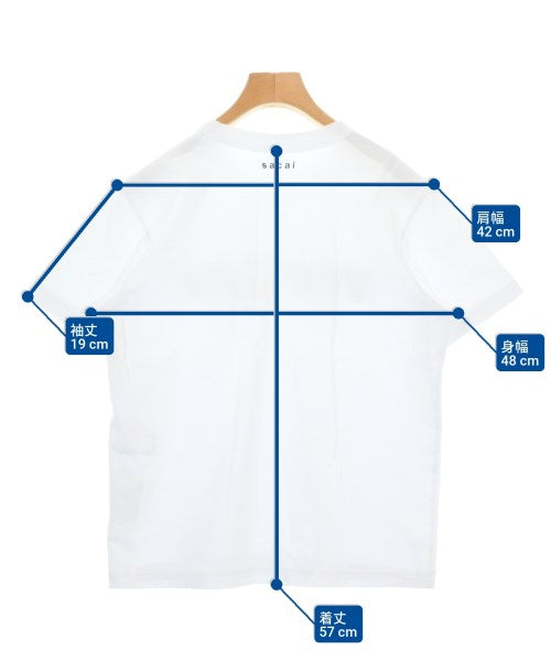 sacai เสื้อยืด/เสื้อท็อปส์