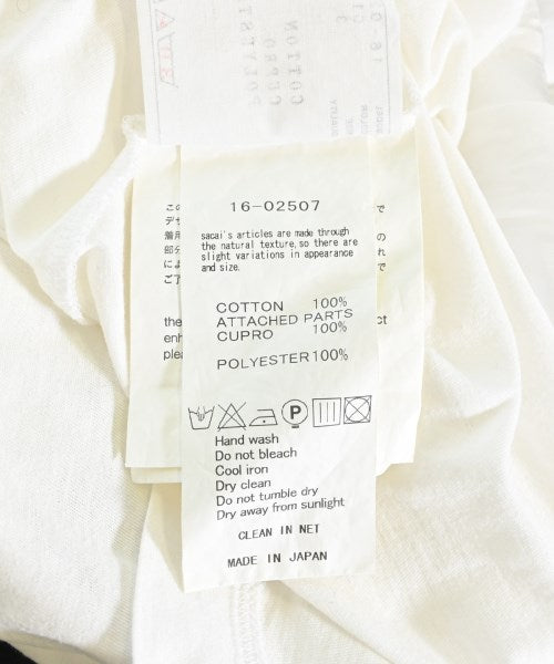 sacai เสื้อยืด/เสื้อท็อปส์
