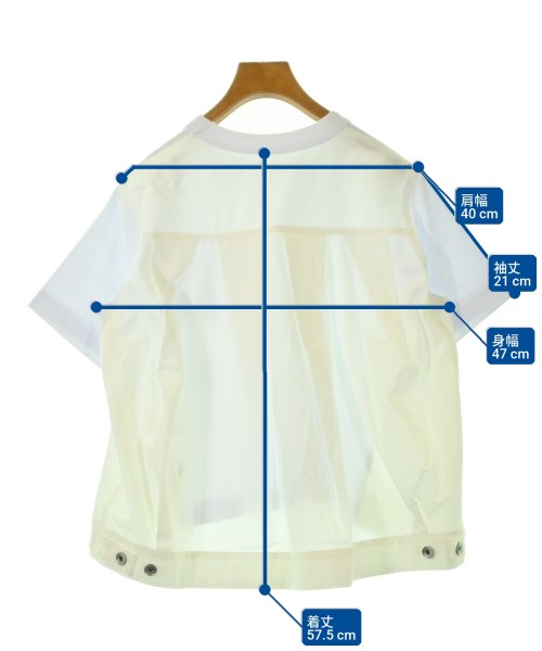 sacai เสื้อยืด/เสื้อท็อปส์