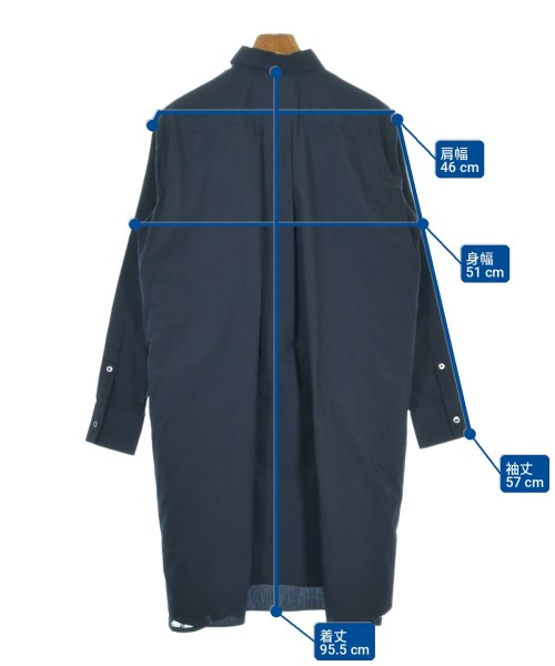 sacai เดรสที่เป็นเสื้อเชิ้ตตัวยาว