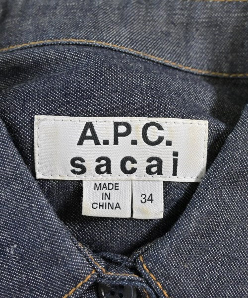 sacai เดรสที่เป็นเสื้อเชิ้ตตัวยาว