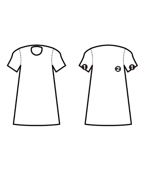 sacai เดรสที่เป็นเสื้อเชิ้ตตัวยาว