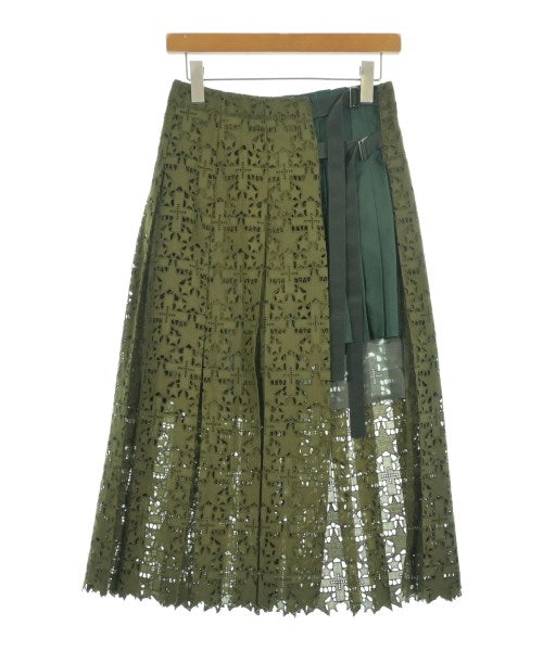 sacai กระโปรงยาว/แม็กซี่ยาว