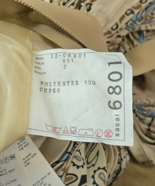 sacai กระโปรงยาว/แม็กซี่ยาว