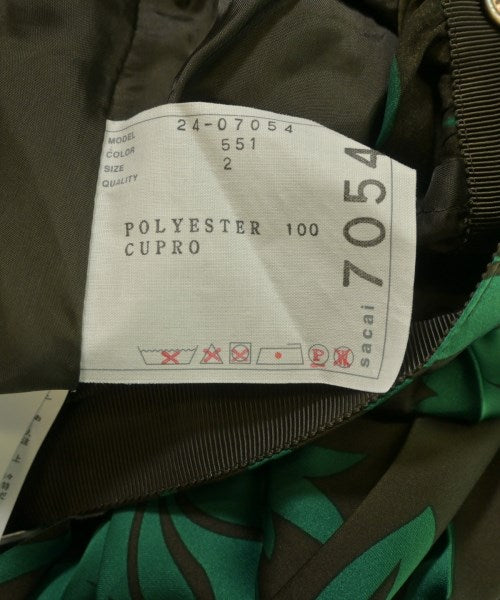 sacai กระโปรงยาว/แม็กซี่ยาว