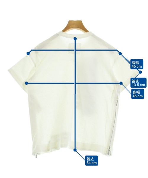 sacai เสื้อยืด/เสื้อท็อปส์