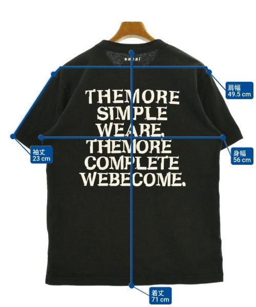 sacai เสื้อยืด/เสื้อท็อปส์