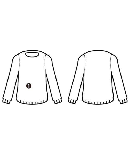 sacai เสื้อกันหนาว