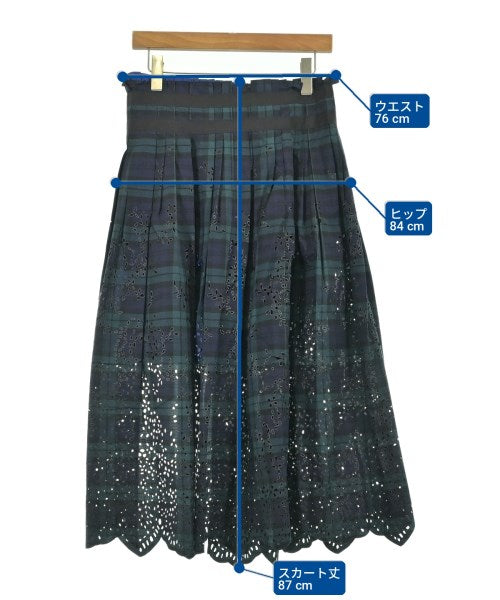 sacai กระโปรงยาว/แม็กซี่ยาว