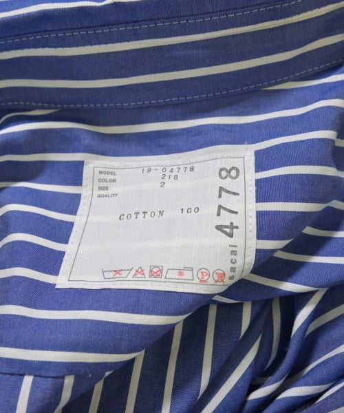 sacai เดรสที่เป็นเสื้อเชิ้ตตัวยาว