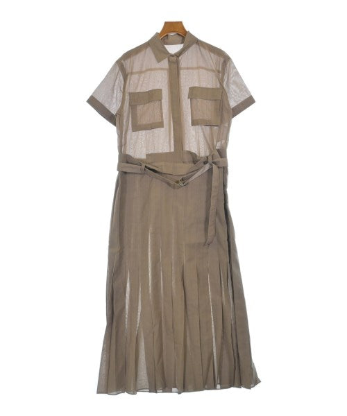 sacai เดรสที่เป็นเสื้อเชิ้ตตัวยาว