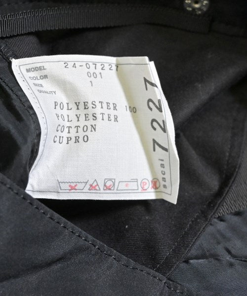 sacai กางเกงมีกระเป๋าข้างกางเกง2-4 กระเป๋า