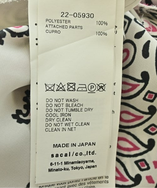 sacai ชุดเดรส