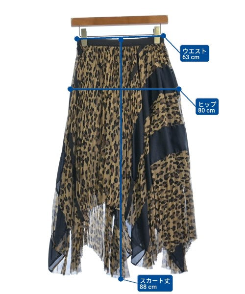 sacai กระโปรงยาวถึงเข่า