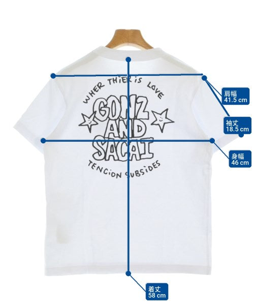 sacai เสื้อยืด/เสื้อท็อปส์
