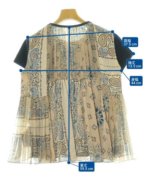 sacai เสื้อยืด/เสื้อท็อปส์