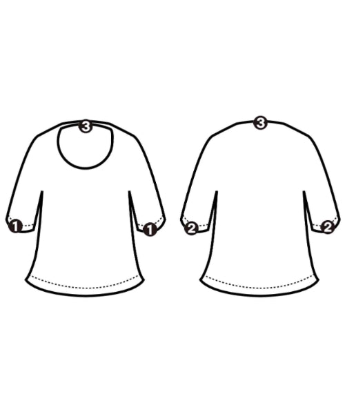 sacai เสื้อลำลอง