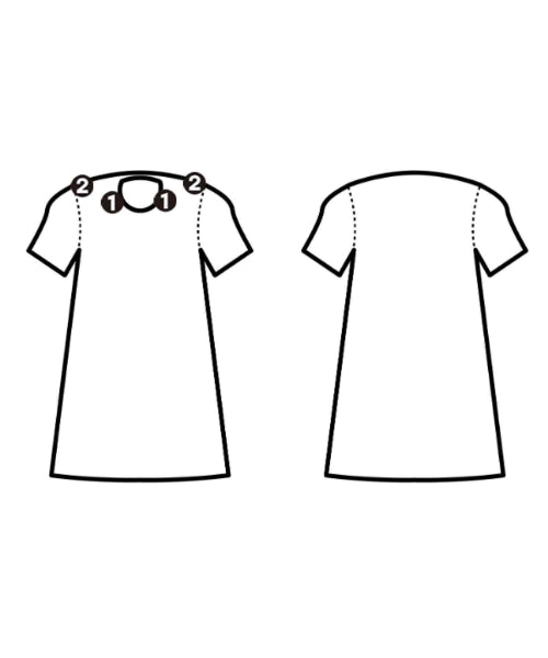 sacai ชุดเดรส