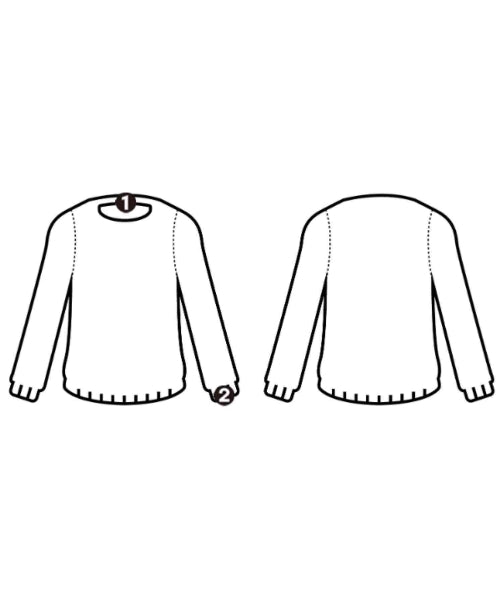 sacai เสื้อกันหนาว
